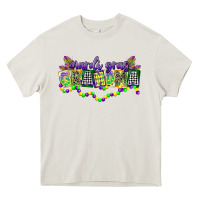 Mardi Gras Grandma Heavy Core Tee | Teevron