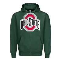 Sports Green OSU, athletics gear Zipper Hoodie - linhVisuals