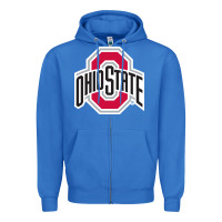 True Royal OSU, athletics gear Zipper Hoodie - linhVisuals