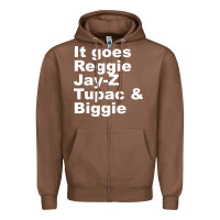 It Goes Reggie Jay Zipper Hoodie | Teevron