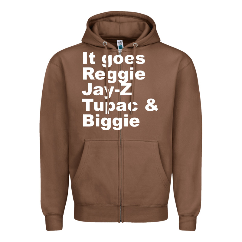 It Goes Reggie Jay Zipper Hoodie by linhVisuals | Teevron