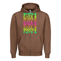 Chestnut edm rave shirt  boots and cats gift Zipper Hoodie - linhVisuals