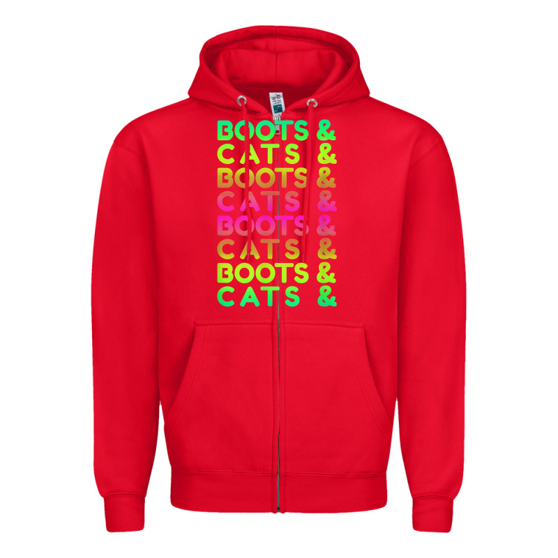 Edm Rave Shirt  Boots And Cats Gift Zipper Hoodie by linhVisuals | Teevron
