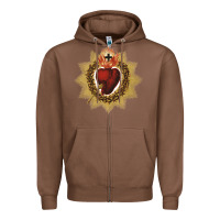 Sacred Heart Of Jesus Catholic Devotion T Shirt Zipper Hoodie | Teevron