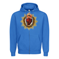 True Royal sacred heart of jesus catholic devotion t shirt Zipper Hoodie - linhVisuals