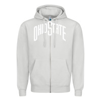 Dove Grey OSU, athletics gear Zipper Hoodie - linhVisuals