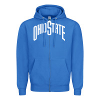 True Royal OSU, athletics gear Zipper Hoodie - linhVisuals
