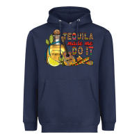 Navy tequila made me do it Heavyweight Hoodie - RanaPortraitStore