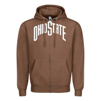 Chestnut OSU, athletics gear Zipper Hoodie - linhVisuals