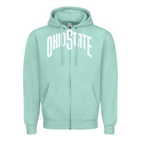Seafoam OSU, athletics gear Zipper Hoodie - linhVisuals