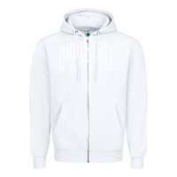 White OSU, athletics gear Zipper Hoodie - linhVisuals