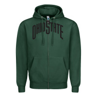 Sports Green OSU, athletics gear Zipper Hoodie - linhVisuals