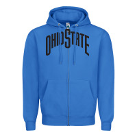 True Royal OSU, athletics gear Zipper Hoodie - linhVisuals