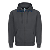 Smoke Nittany lions, PSU,  athletics gear Zipper Hoodie - linhVisuals