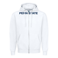 White Nittany lions, PSU,  athletics gear Zipper Hoodie - linhVisuals