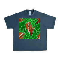 Midnight Navy american football thunder Urban Heavy Tee - BundleAndBundleShop