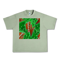 Oil Green american football thunder Urban Heavy Tee - BundleAndBundleShop
