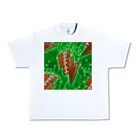 White american football thunder Urban Heavy Tee - BundleAndBundleShop