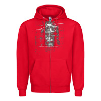 Red the shroud of turin holy face of jesus t shirt Zipper Hoodie - linhVisuals
