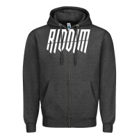Charcoal Heather riddim dubstep sweater  riddim jungle dubstep pullover hoodie Zipper Hoodie - linhVisuals