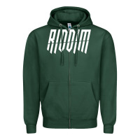 Sports Green riddim dubstep sweater  riddim jungle dubstep pullover hoodie Zipper Hoodie - linhVisuals