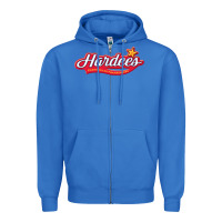 True Royal Hardee's Zipper Hoodie - linhVisuals