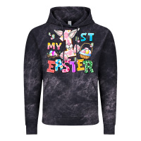 Cloud Black My 1st Easter Vintage Hoodie - CowhideDigitalArt