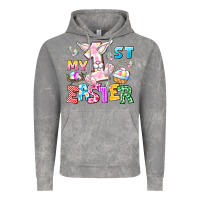 Cloud Rock My 1st Easter Vintage Hoodie - CowhideDigitalArt