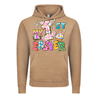 Vintage Coffee My 1st Easter Vintage Hoodie - CowhideDigitalArt
