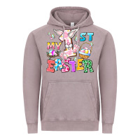 Vintage Zinc My 1st Easter Vintage Hoodie - CowhideDigitalArt