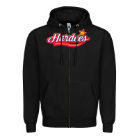 Black Hardee's Zipper Hoodie - linhVisuals