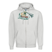 Dove Grey gary sports Zipper Hoodie - linhVisuals
