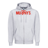 Heather Grey Papa Murphy’s Zipper Hoodie - linhVisuals