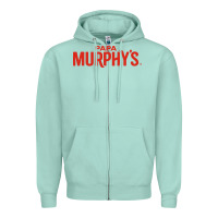 Seafoam Papa Murphy’s Zipper Hoodie - linhVisuals