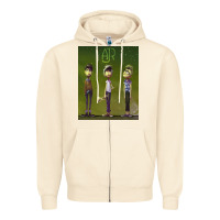 Sandshell ajr green Zipper Hoodie - linhVisuals