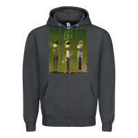 Smoke ajr green Zipper Hoodie - linhVisuals