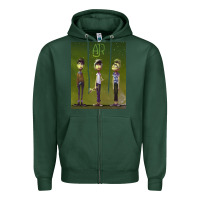 Sports Green ajr green Zipper Hoodie - linhVisuals