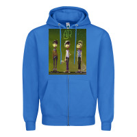 True Royal ajr green Zipper Hoodie - linhVisuals