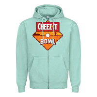 Seafoam cheez it, game Zipper Hoodie - linhVisuals