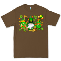 Cacao St. Patrick's Day gnomes Premium Tee - OliviaCreatesArt