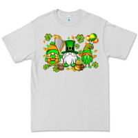 Dove Grey St. Patrick's Day gnomes Premium Tee - OliviaCreatesArt
