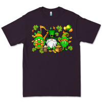 Plum St. Patrick's Day gnomes Premium Tee - OliviaCreatesArt