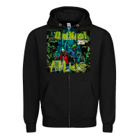Black outkast 25th Zipper Hoodie - linhVisuals