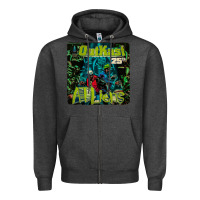 Charcoal Heather outkast 25th Zipper Hoodie - linhVisuals