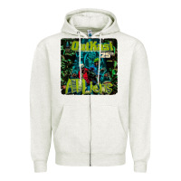 Oatmeal Heather outkast 25th Zipper Hoodie - linhVisuals