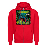 Red outkast 25th Zipper Hoodie - linhVisuals