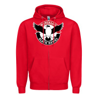 Red waterlooblackhawks Zipper Hoodie - linhVisuals