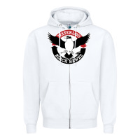 White waterlooblackhawks Zipper Hoodie - linhVisuals