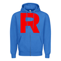 True Royal team rocket Zipper Hoodie - linhVisuals