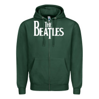 Sports Green the beatels Zipper Hoodie - linhVisuals